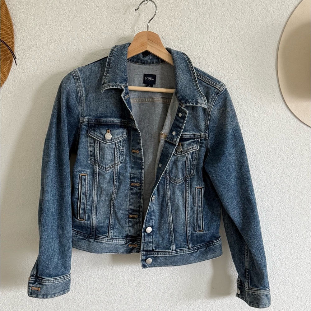 J. Crew Classic Blue Jean Jacket